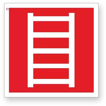 Знак F03 "Пожарная лестница"